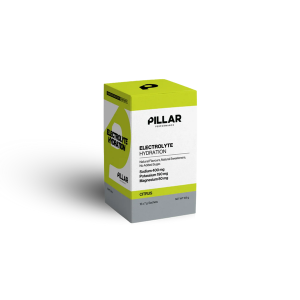 PILLAR ELECTROLYTE HYDRATION - Citrus (Box of 15 Sachets)