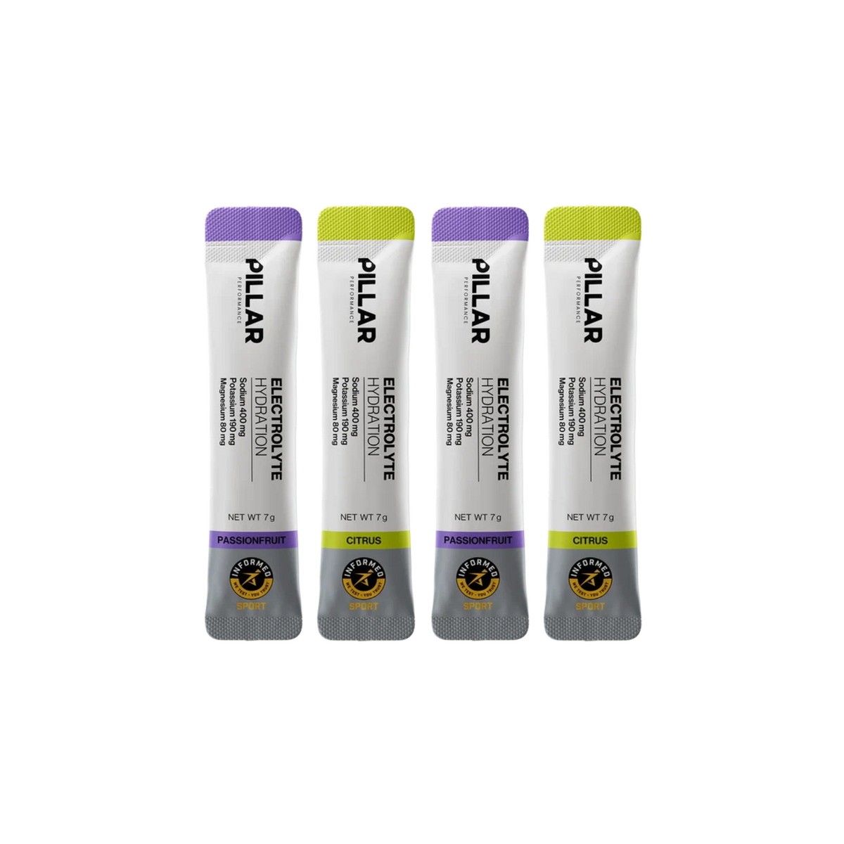 PILLAR ELECTROLYTE HYDRATION - Citrus Sachet