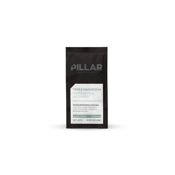 PILLAR TRIPLE MAGNESIUM - SINGLE SERVE SACHETS - Lemon Lime
