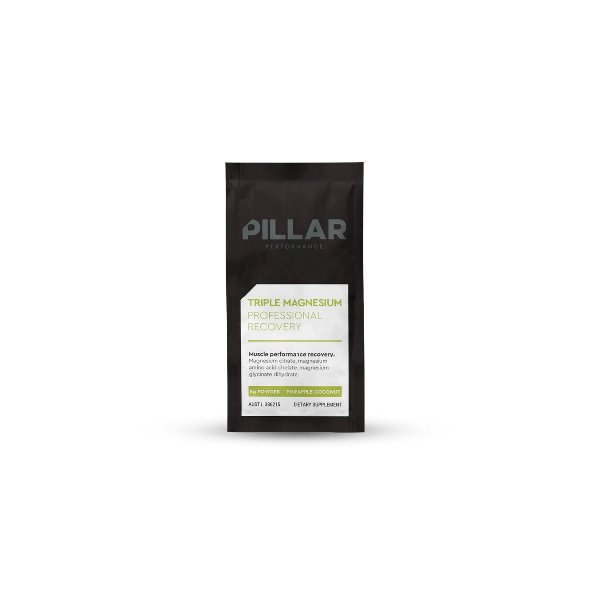 PILLAR TRIPLE MAGNESIUM - SINGLE SERVE SACHETS - Pineapple Coconut