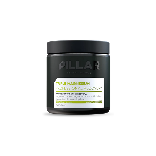 PILLAR TRIPLE MAGNESIUM POWDER - Pineapple Coconut - Jar (40 Serves)