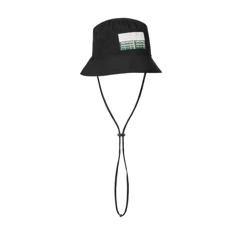 PasNormalStudios_T.K.O.Off-RaceShield_Bucket Hat _Black_Front