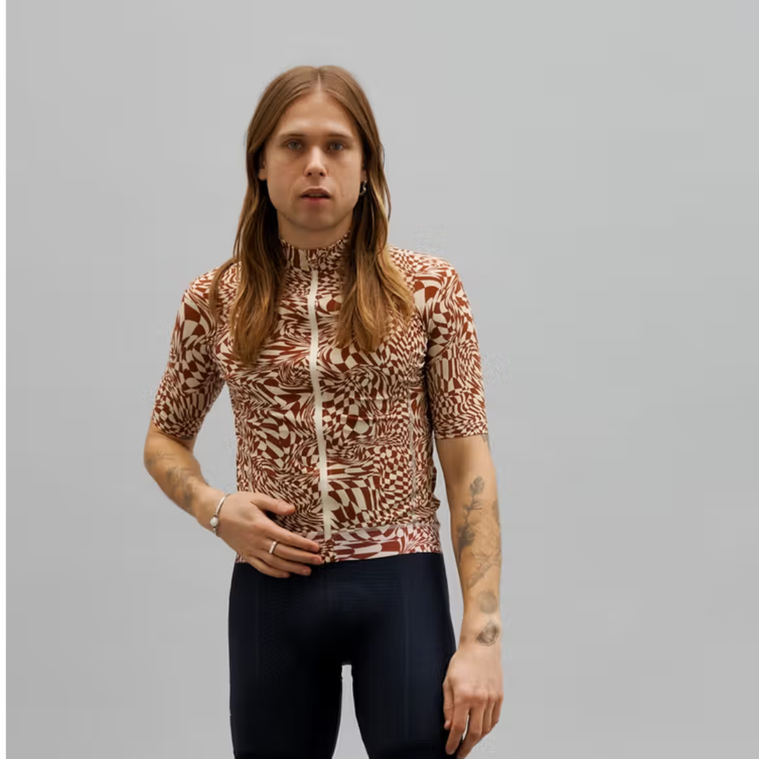 Pas Normal Studios Men's Essential Jersey - Check Brick – KitAthletic
