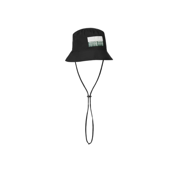 Pas Normal Studios T.K.O. Off-Race Shield Bucket Hat - Black