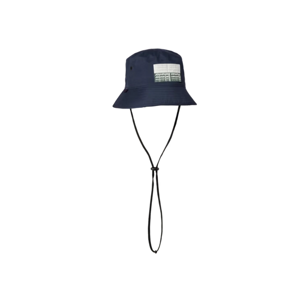 Pas Normal Studios T.K.O. Off-Race Shield Bucket Hat - Navy