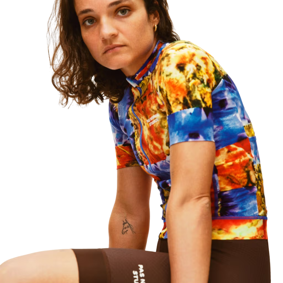 PasNormalStudios_Women'sEssential_Jersey_KaleidoscopeMulti_Front1