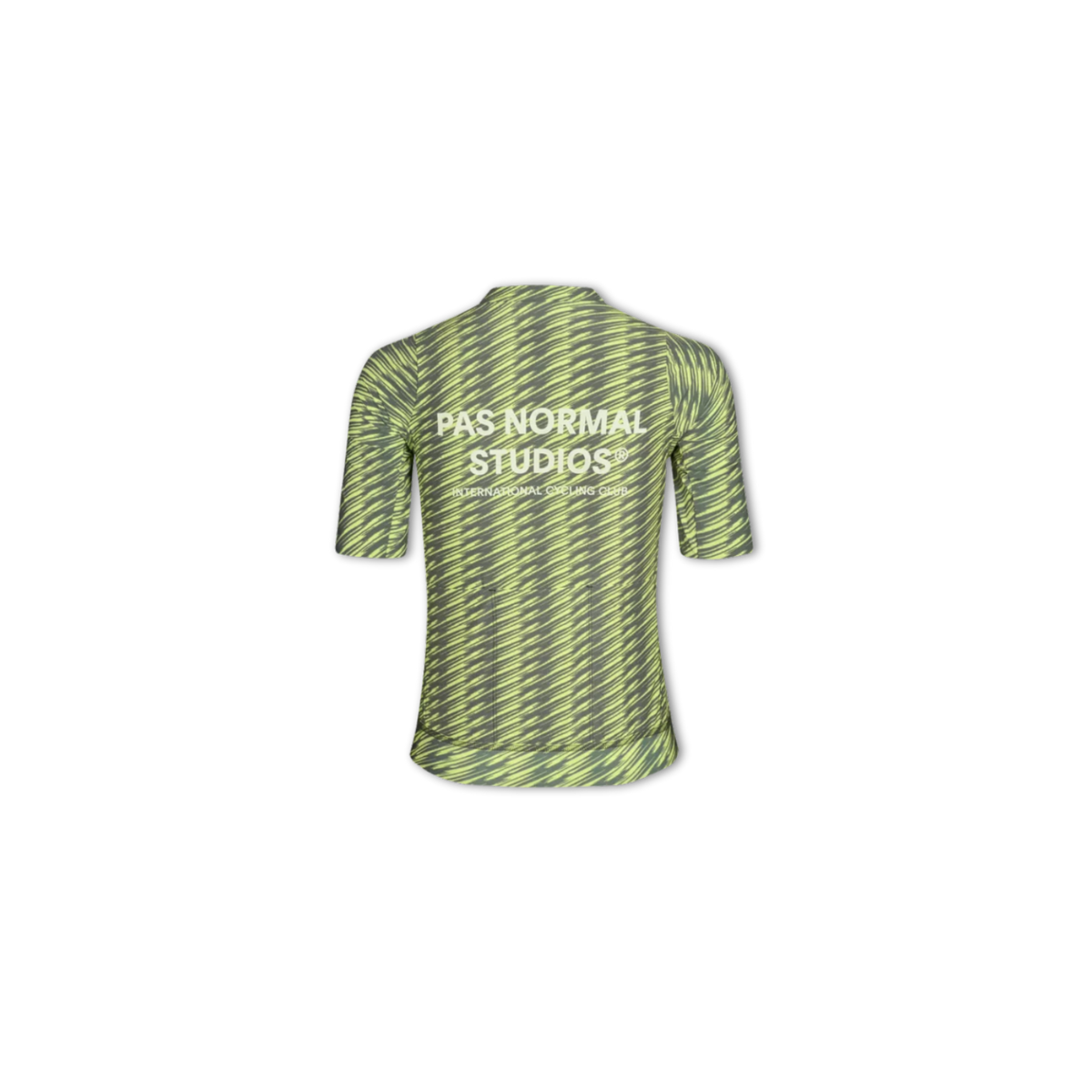 Pas Normal Studios Women's Solitude Jersey - Dark Moss/Lime Green