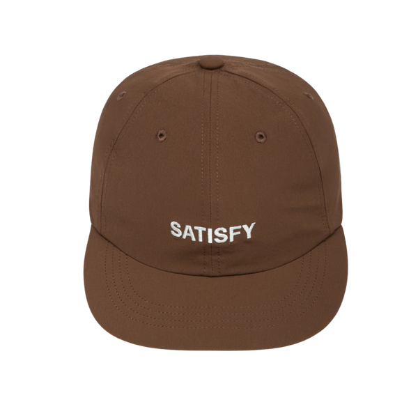 な*か様 SATISFY PeaceShell Running キャップ ブラッ Satisfy Running Peaceshell Running Cap - Brown – KitAthletic