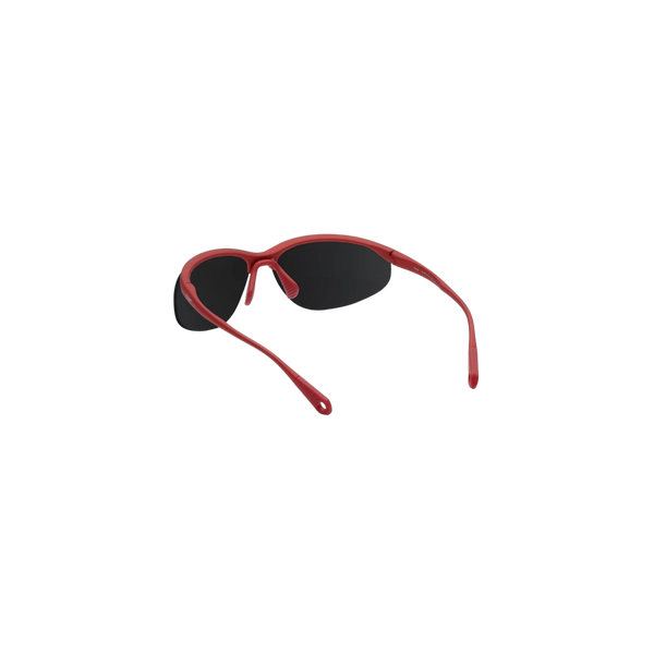RIDAR BUDD - UNIVERSAL RED R+ JET BLACK SILVER MIRROR (R226)