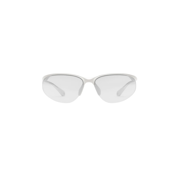 RIDAR BUDD - UNIVERSAL WHITE R+ Clear Photochromic GRAY Half Mirror Coated (R225)