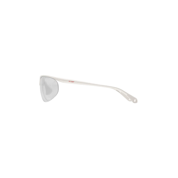 RIDAR BUDD - UNIVERSAL WHITE R+ Clear Photochromic GRAY Half Mirror Coated (R225)