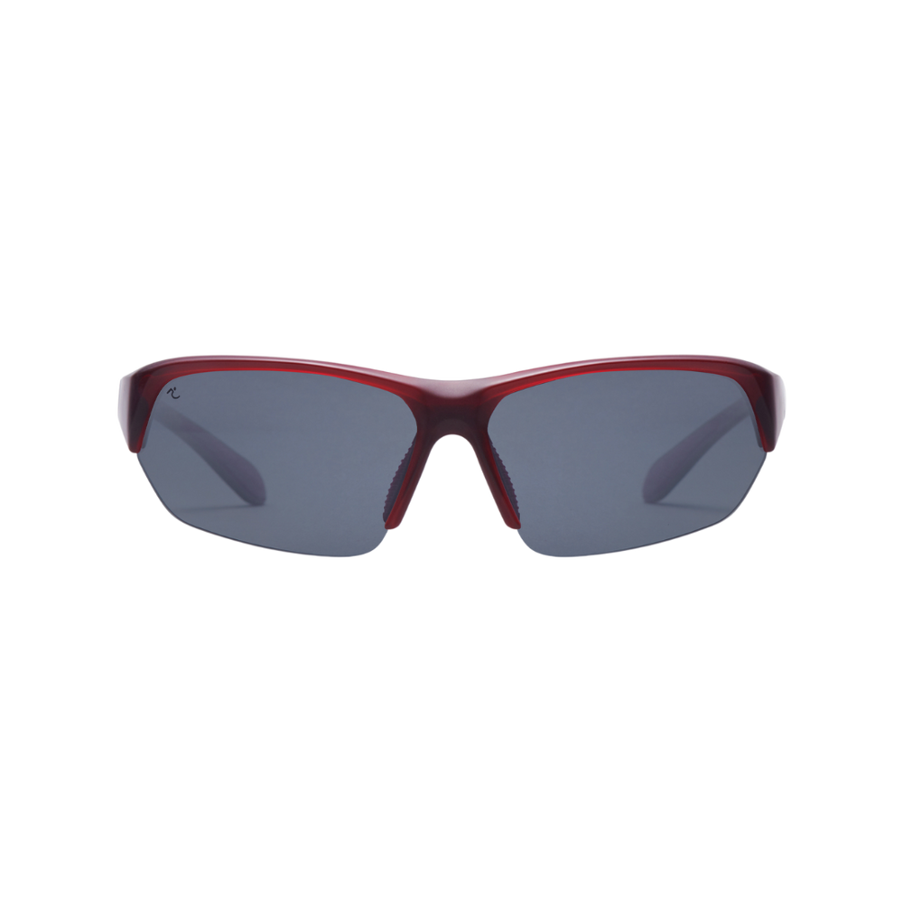 RIDAR CARDIAC - CLEAR WINE R+ PALE GRAY SILVER MIRROR POLARIZED