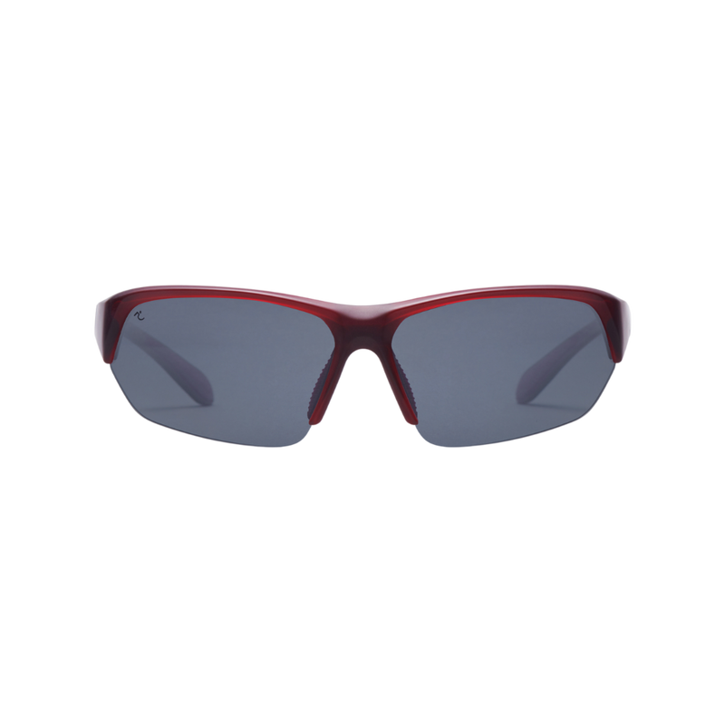 RIDAR CARDIAC - CLEAR WINE R+ PALE GRAY SILVER MIRROR POLARIZED