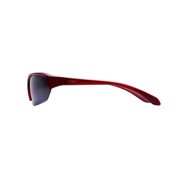 RIDAR CARDIAC - CLEAR WINE R+ PALE GRAY SILVER MIRROR POLARIZED