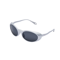 RIDAR FEVER - UNIVERSAL SILVER R+ JET BLACK POLARIZED SILVER MIRROR