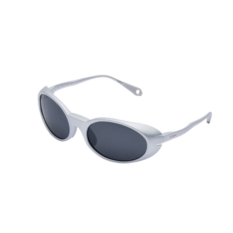 RIDAR FEVER - UNIVERSAL SILVER R+ JET BLACK POLARIZED SILVER MIRROR