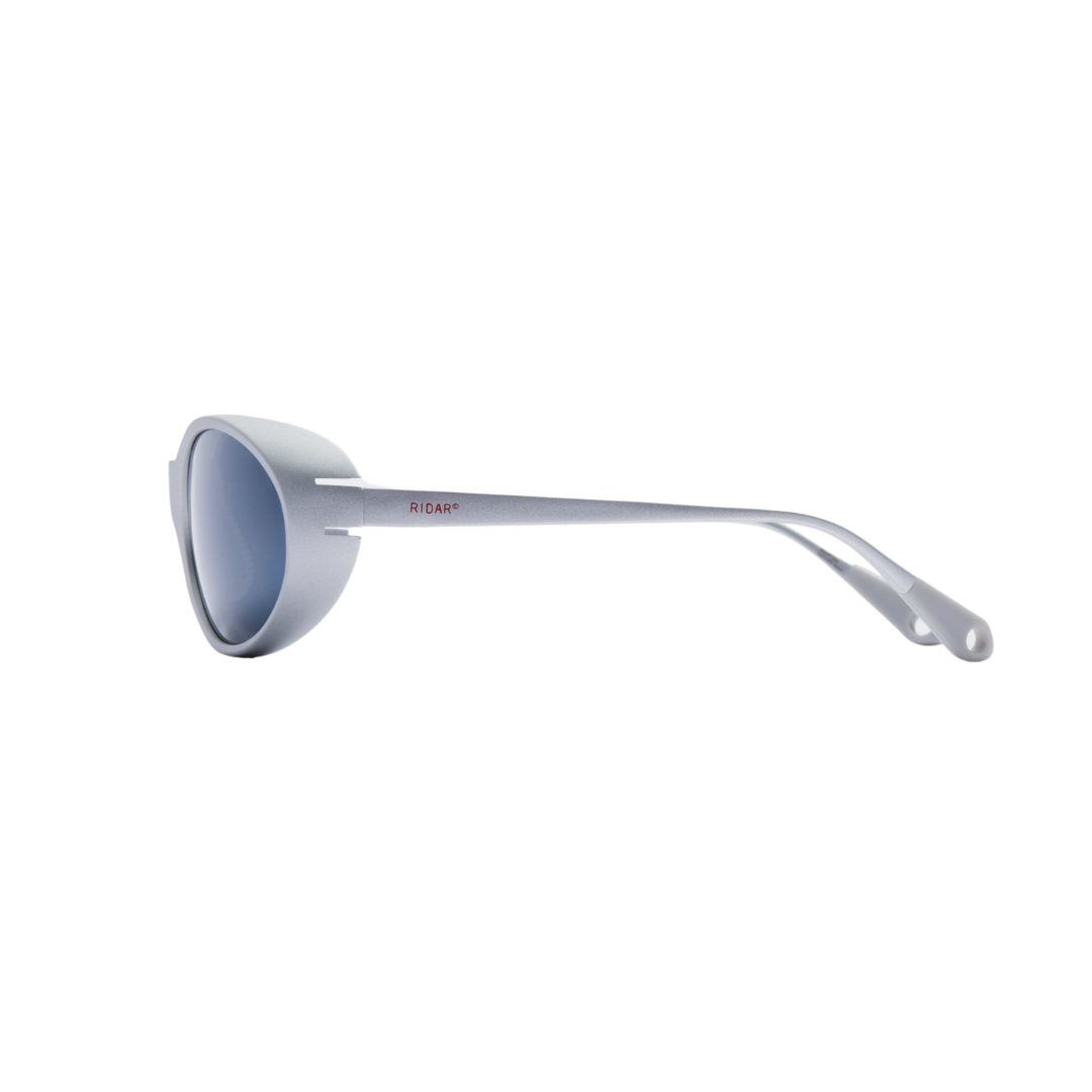 RIDAR FEVER - UNIVERSAL SILVER R+ JET BLACK POLARIZED SILVER MIRROR