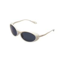 RIDAR FEVER - VANILLA CREAM R+ JET BLACK SILVER MIRROR POLARIZED