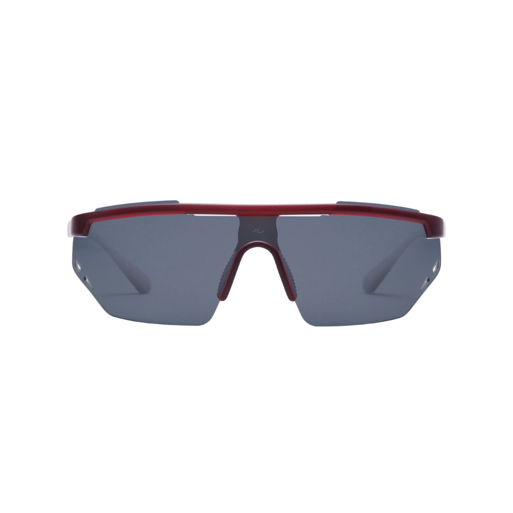 RIDAR PACE - CLEAR WINE R+ PALE GRAY SILVER MIRROR POLARIZED