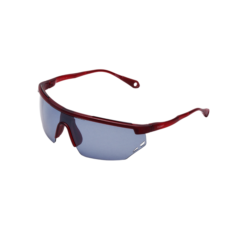 RIDAR PACE - CLEAR WINE R+ PALE GRAY SILVER MIRROR POLARIZED