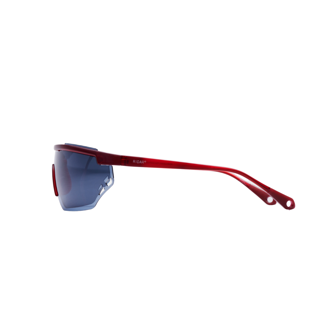 RIDAR PACE - CLEAR WINE R+ PALE GRAY SILVER MIRROR POLARIZED