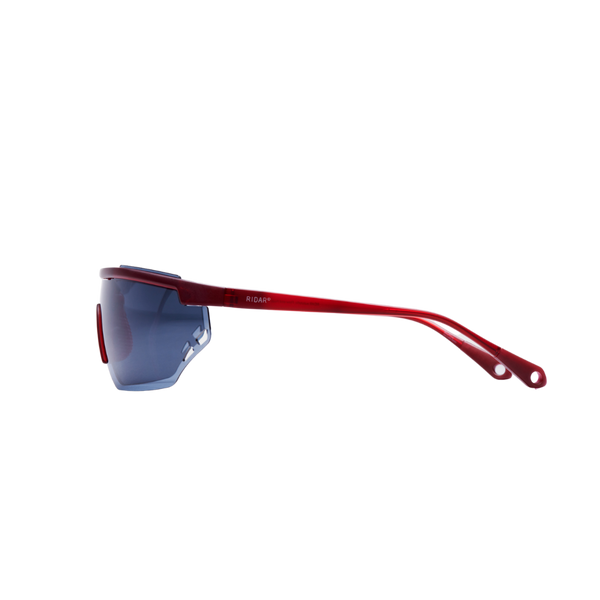 RIDAR PACE - CLEAR WINE R+ PALE GRAY SILVER MIRROR POLARIZED
