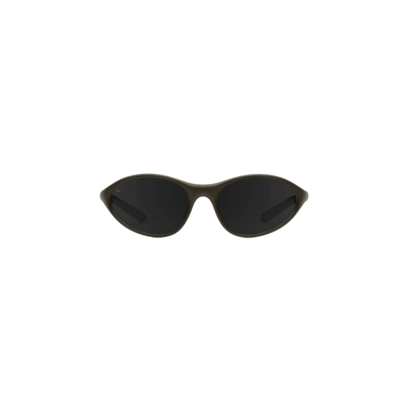 RIDAR PEAK - OLIVE BLACK R+ JET BLACK SILVER MIRROR (R176)