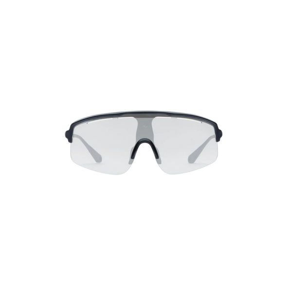 RIDAR SAVANNA - SEMI BLACK R+ Clear Photochromic GRAY Half Mirror Coated (R119)