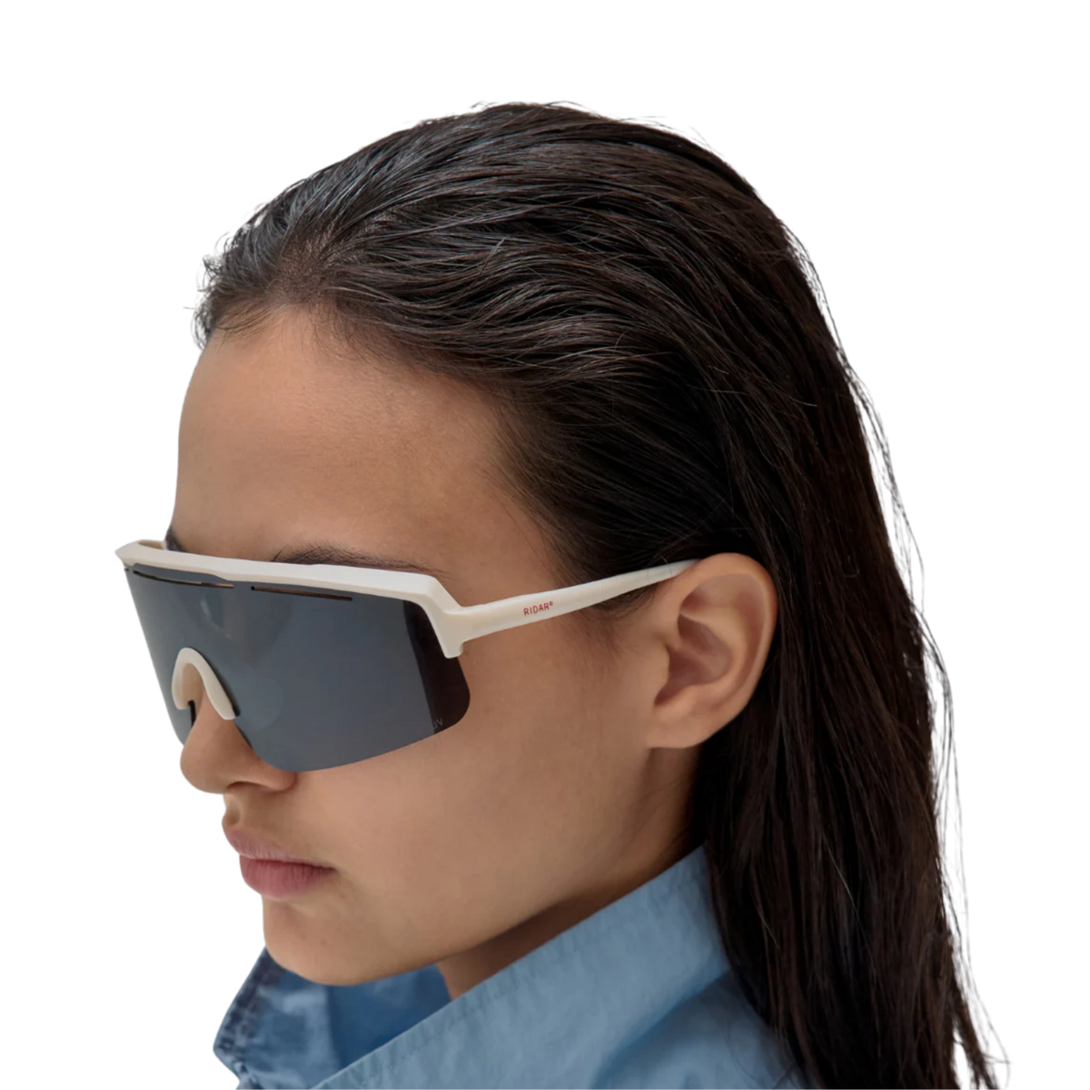 RIDAR SAVANNA - UNIVERSAL WHITE R+ JET BLACK SILVER MIRROR (R120)