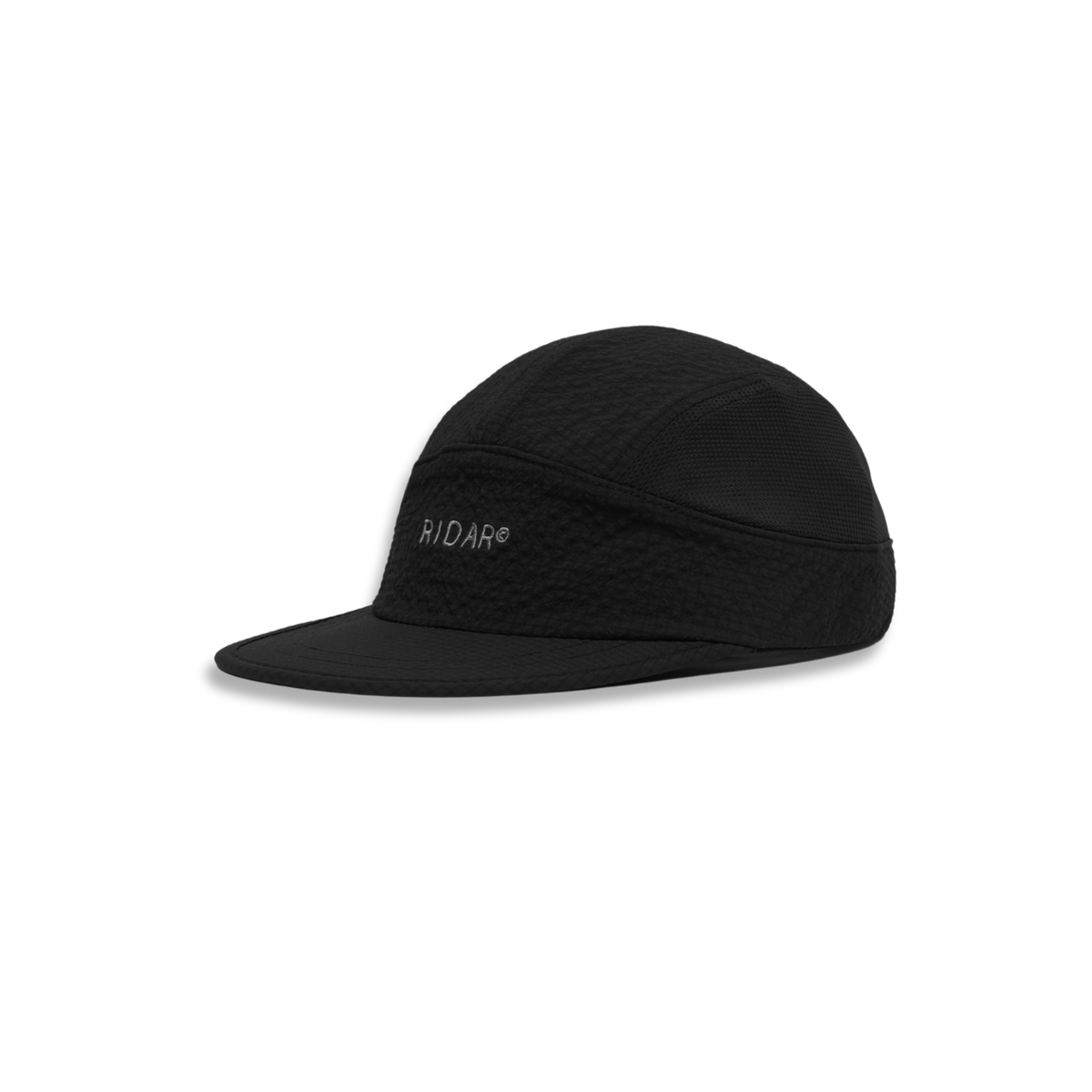 RIDAR SEERSUCKER CAP - BLACK (RA153)