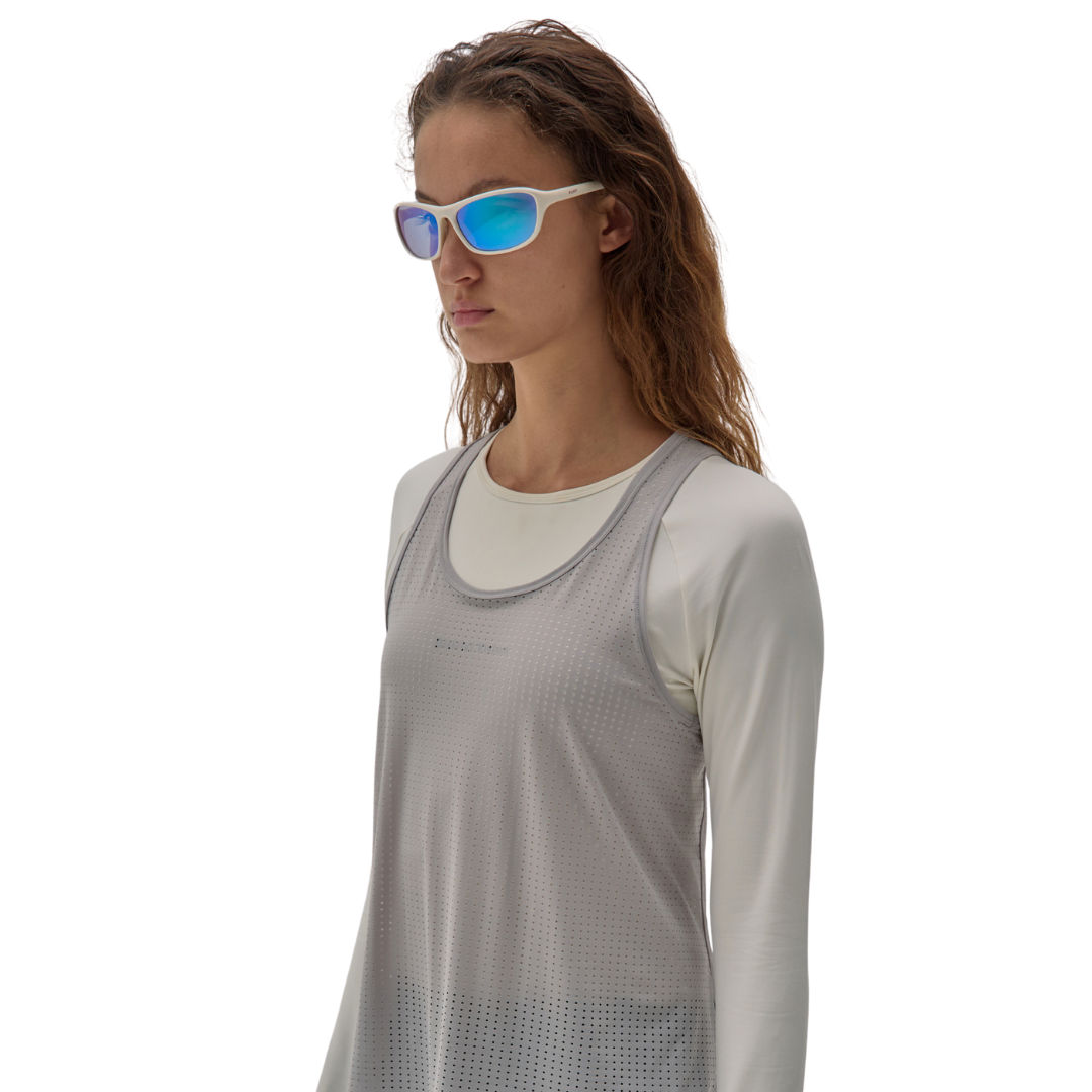RIDAR ROD - UNIVERSAL WHITE R+ Clear Photochromic SPECTACULAR Half Mirror Coated (R211)