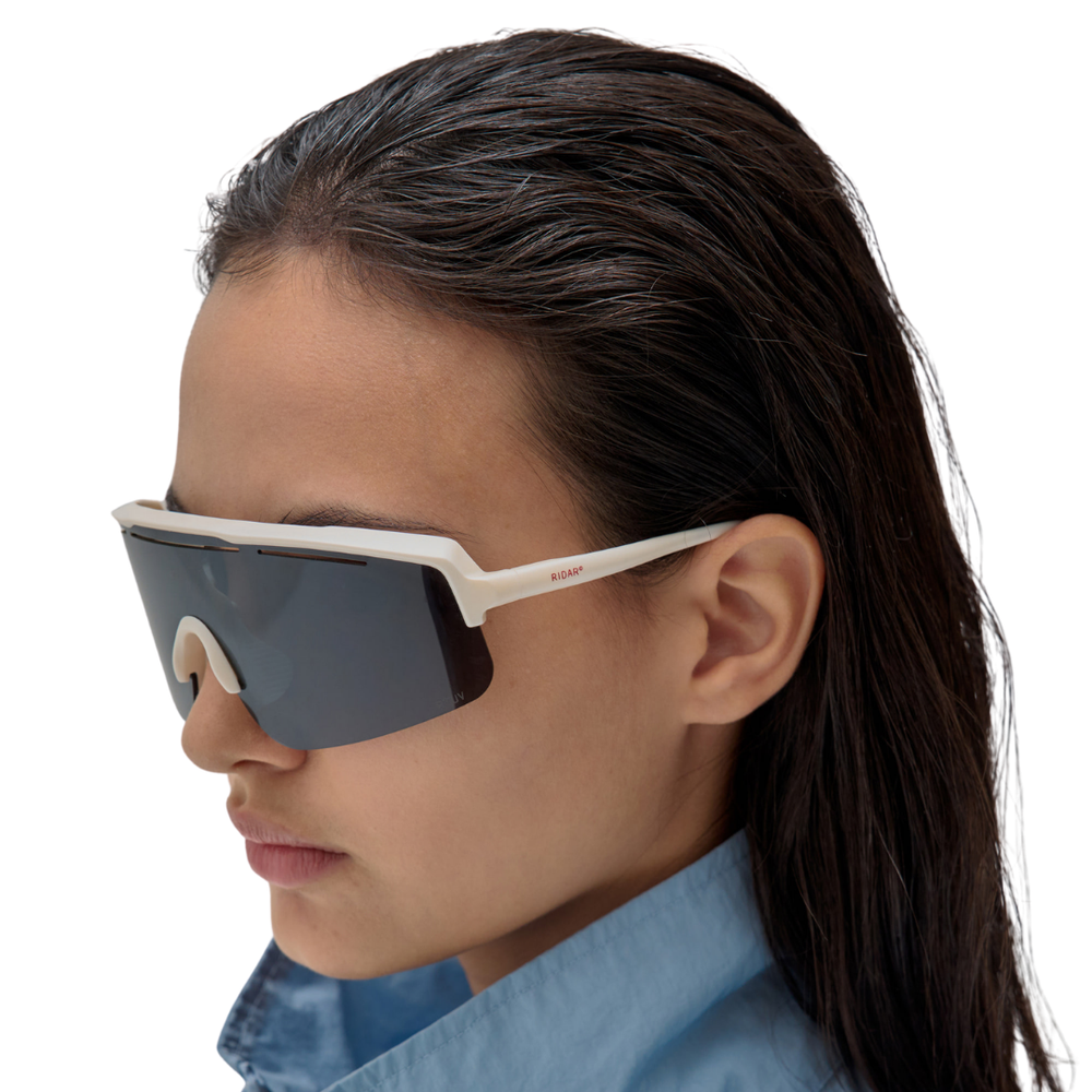 RIDAR SAVANNA - UNIVERSAL WHITE R+ JET BLACK SILVER MIRROR (R120)