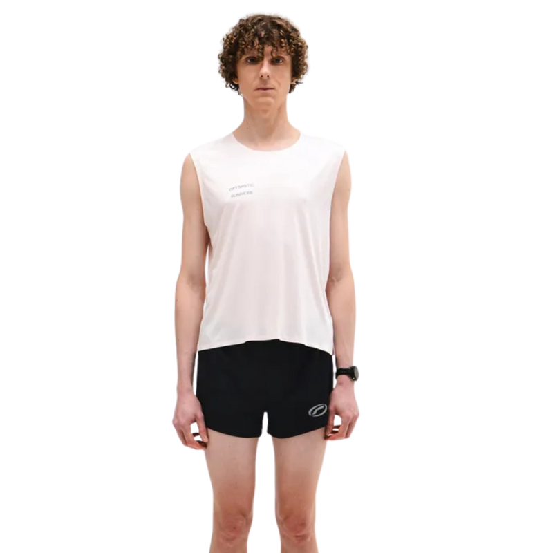 OPTIMISTIC RUNNERS Recycled Crop Tank Top PINK