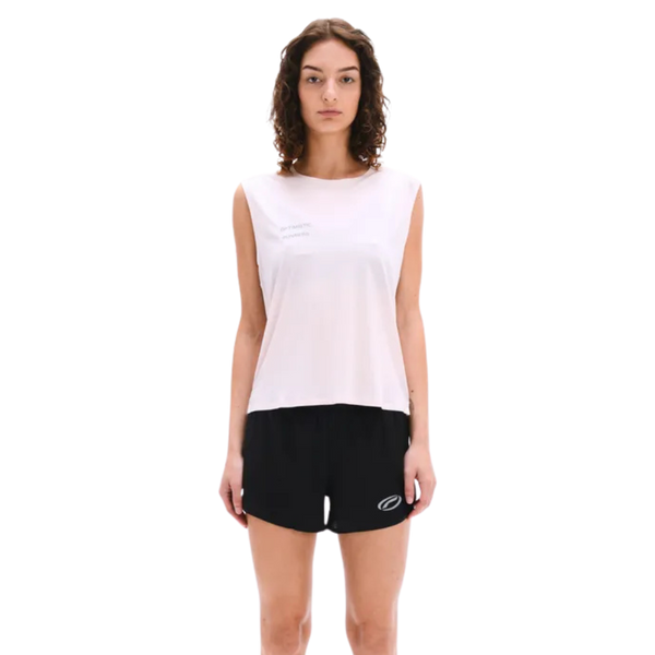 OPTIMISTIC RUNNERS Recycled Crop Tank Top PINK