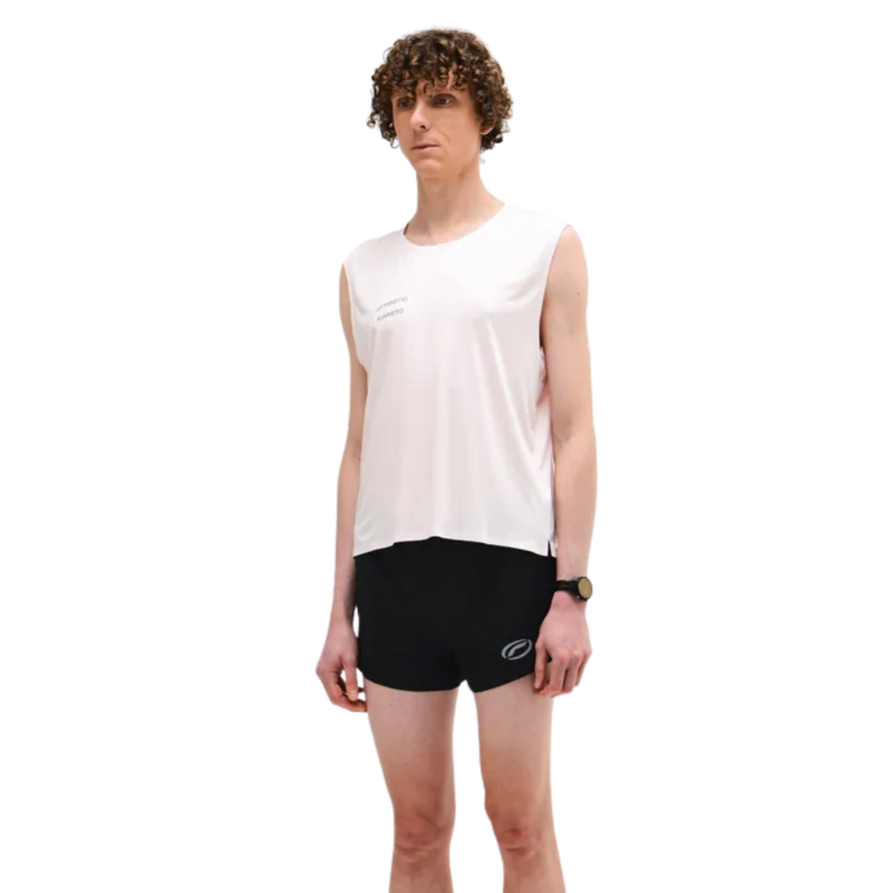 OPTIMISTIC RUNNERS Recycled Crop Tank Top PINK