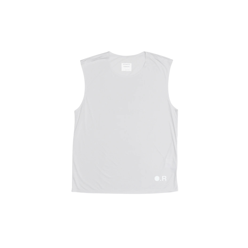 OPTIMISTIC RUNNERS Recycled OR Tank Top - COOL GREY
