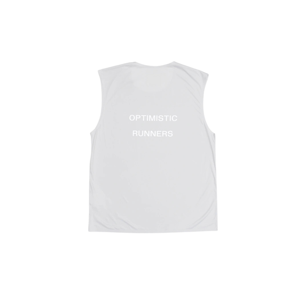 OPTIMISTIC RUNNERS Recycled OR Tank Top - COOL GREY