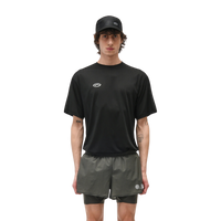 OPTIMISTIC RUNNER Relaxed T-Shirt BLACK