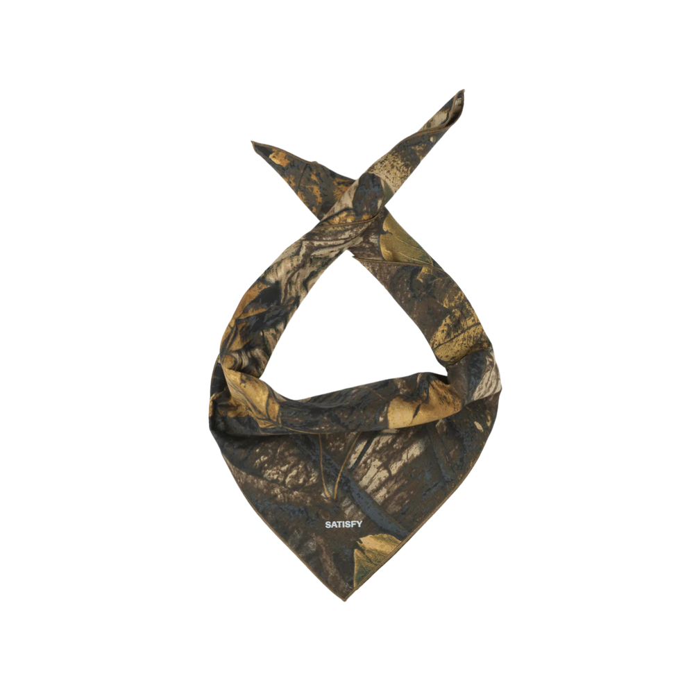 Satisfy Running  SoftCell™ Bandana - Camo Leaves