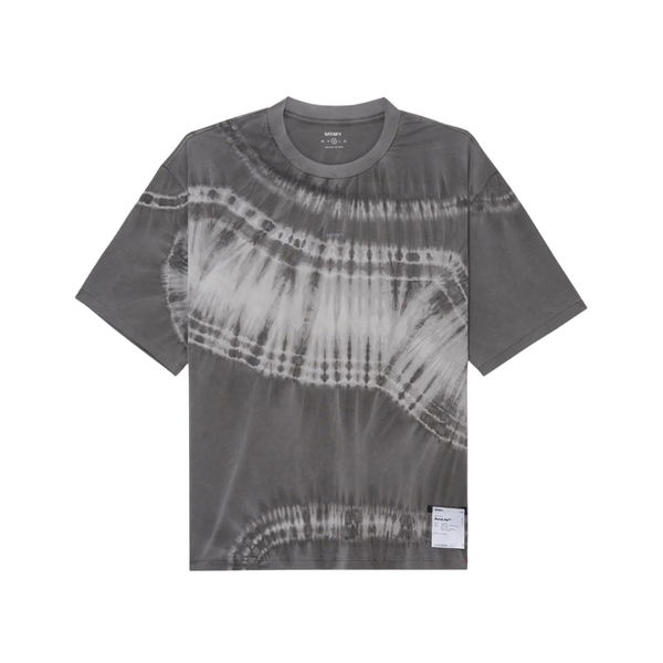 Satisfy Running AuraLite™ T-Shirt - Tie-Dye Mineral Graphite