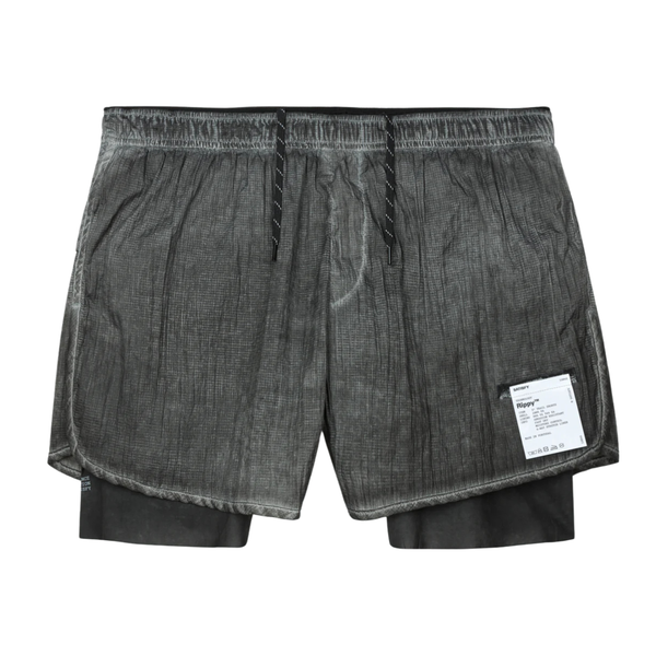 Satisfy Running Rippy™ 3" Trail Shorts - Aged Black
