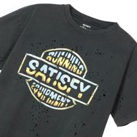 Satisfy Running MothTech™ T-Shirt Women's - Aged Black Logo