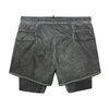 Satisfy Running Rippy™ 3" Trail Shorts - Aged Black