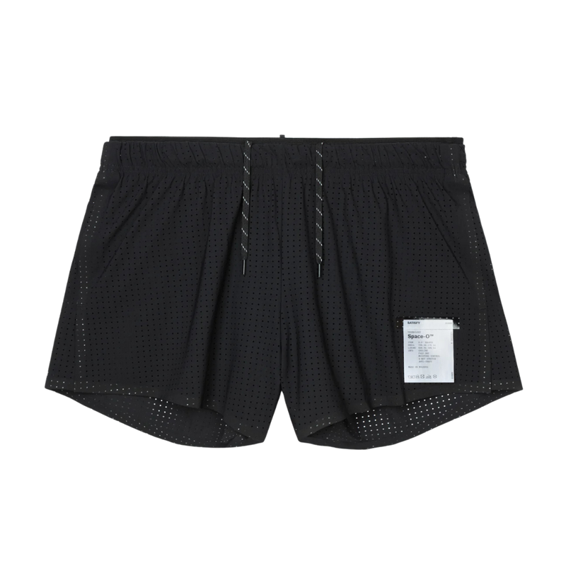 Satisfy Running Space-O 2.5 distance Shorts - Black Revised