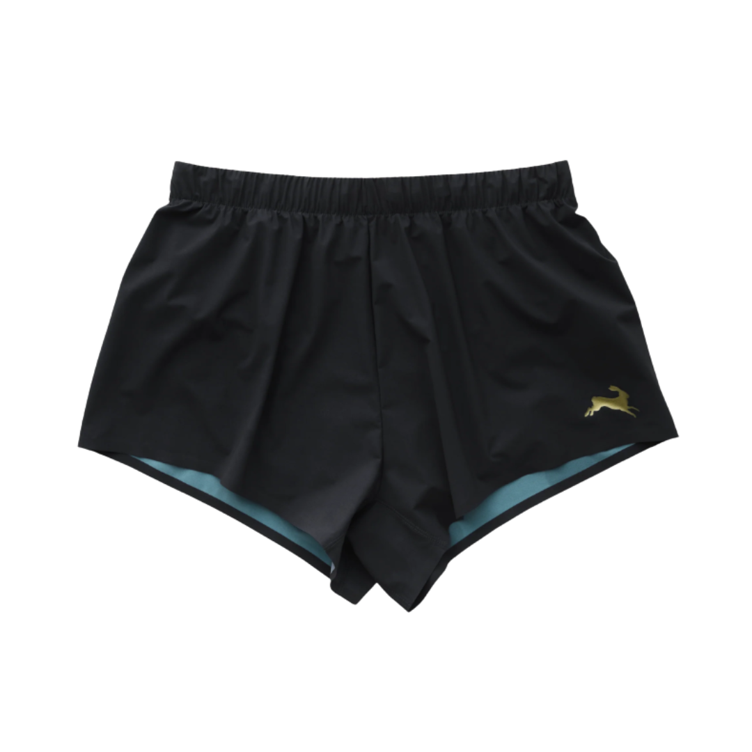 TRACKSMITH STRATA SHORTS EVERGREEN - BLACK