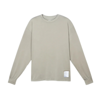 Satisfy Running Auralite Long Tee - Mineral Dolomite