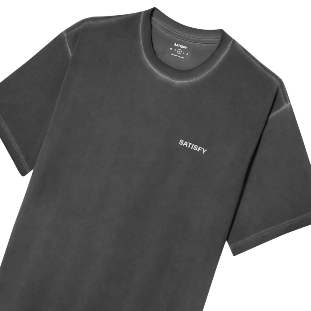 SatisfyRunning_AuraliteTShirt_Smalllogo_PigmentBlack_Front1
