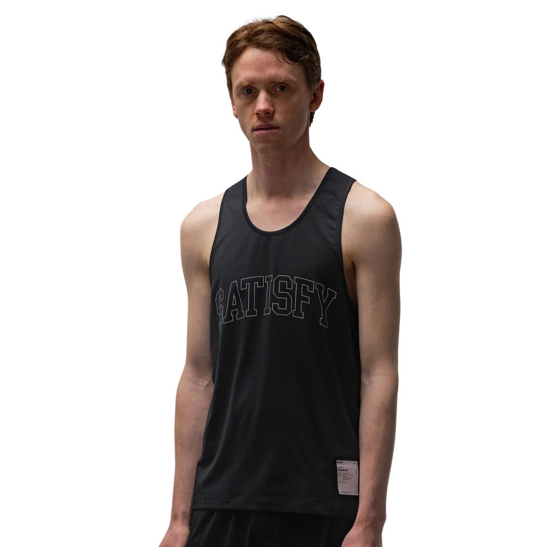 SatisfyRunning_AuraliteTech_Singlet_Black_Front1