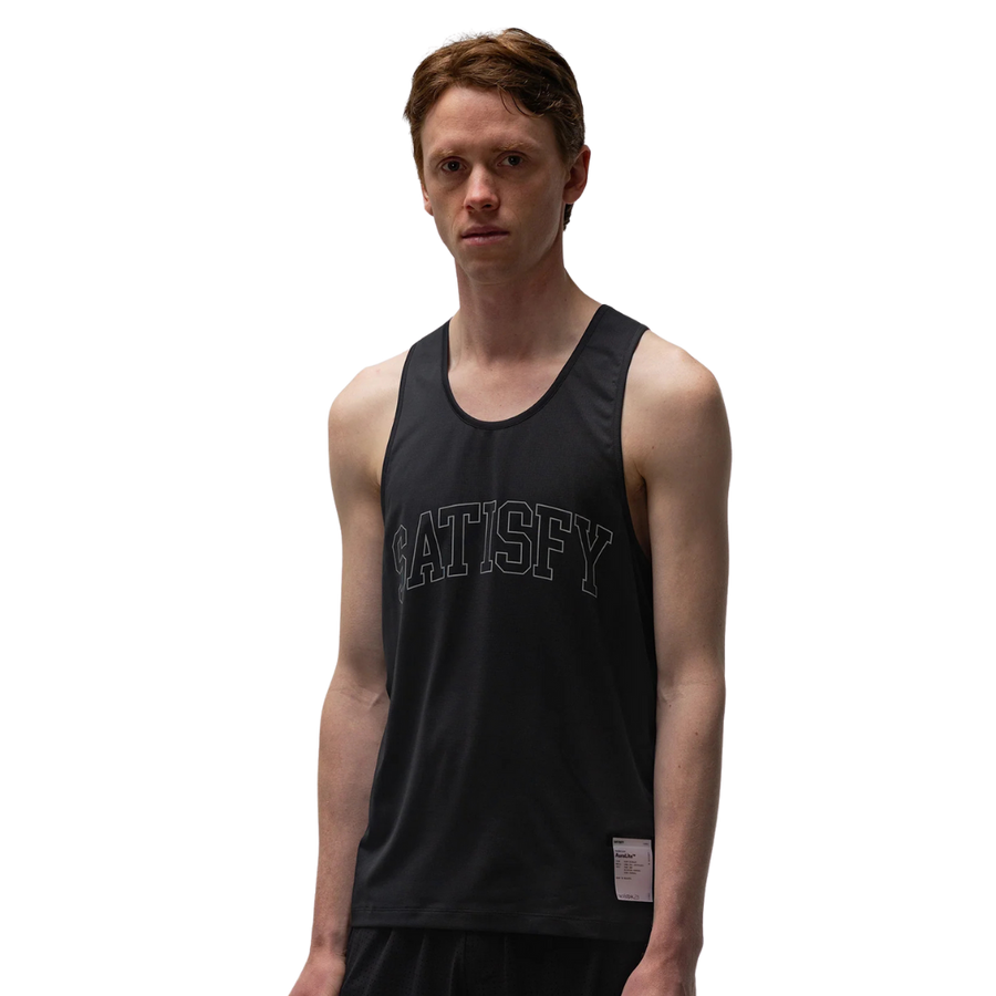 SatisfyRunning_AuraliteTech_Singlet_Black_Front1
