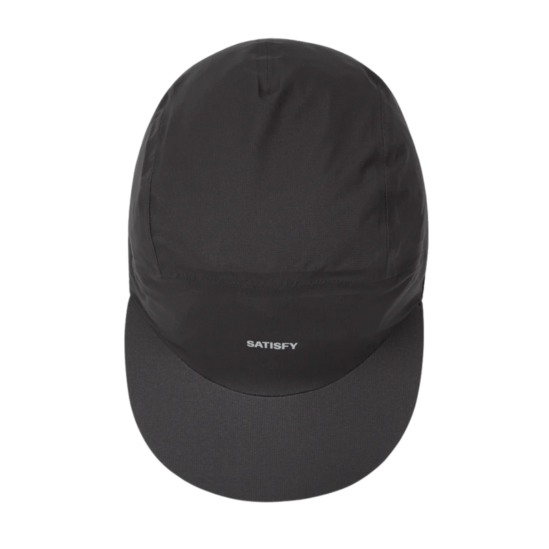 SatisfyRunning_Pertex3LRainCap_Black_Front